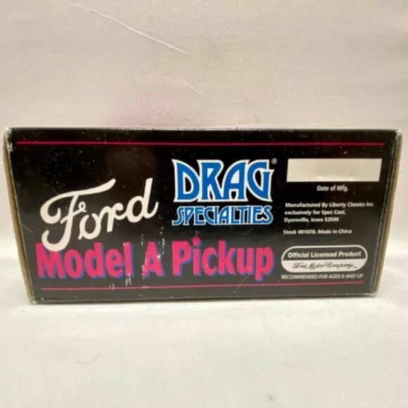 Liberty Classics 1929 Ford Model A PIckup Drag Specialties Vehicle Bank Limited - Picture 7 of 15